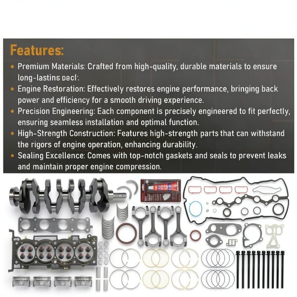 G4KJ Engine Rebuild Kit OWNWEEDA Alloy Steel-3