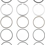 Engine Piston Ring Kit CSMATEYEAH Metal Design-0