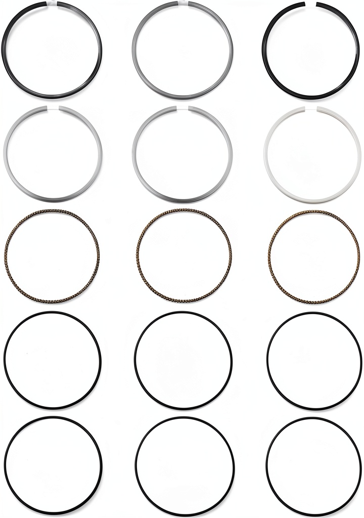Installing piston rings in a Hyundai engine