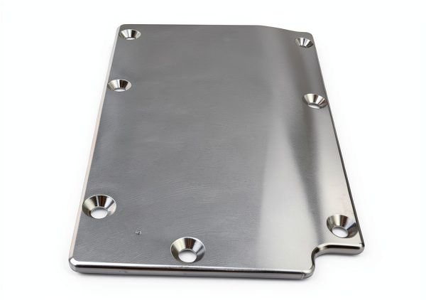 ICT Billet Aluminum Engine Valley Cover Natural Finish Vehicle Fit-4