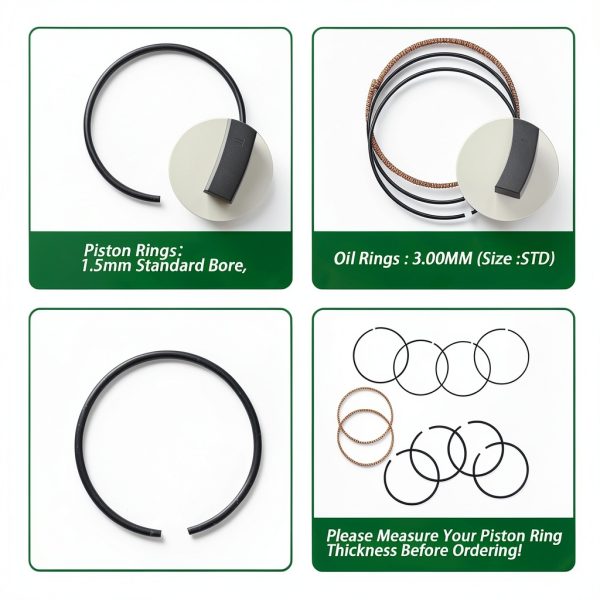 Piston Rings XYgdhqpt for Kohler 1.5mm Engine-6