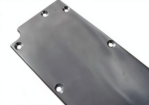 ICT Billet Aluminum Engine Valley Cover Natural Finish Vehicle Fit-3