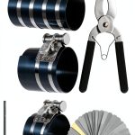 Piston Ring Compressor Kit Swpeet Stainless Steel Tool-0