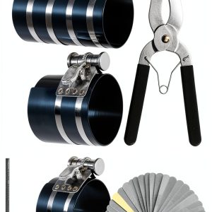 Piston Ring Compressor Kit Swpeet Stainless Steel Tool-0