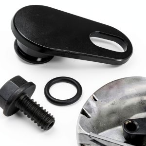 Supercharger MAP Port Sealing Cap OywhC LS-LSA-LSX Black Aluminum-0