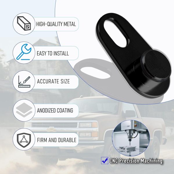 Supercharger MAP Port Sealing Cap OywhC LS-LSA-LSX Black Aluminum-3