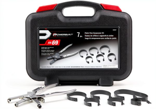 Alltrade Piston Ring Compressor Kit Heavy Duty Steel 940387-1