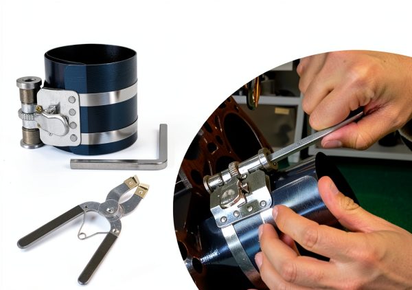 Piston Ring Compressor OFBAND Kit with Safety Screw and Tool Set-3
