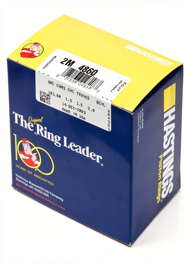 Michigan Motorsports Plasma Moly Piston Ring Set for 6.0L LS Engines-1