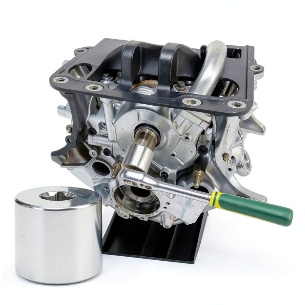 KPALAG Stainless Steel Crankshaft Turning Socket for Block Chevy V8-5