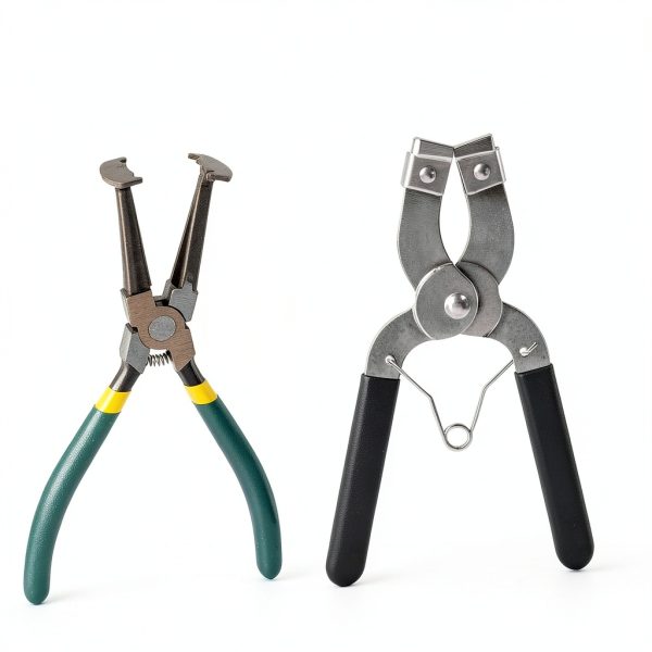 Glarks Piston Ring Compressor Set with 13 Rings and Steel Pliers-1