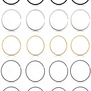 AUTOKAY Engine Piston Ring Kit 20pcs for Hyundai & Kia 2.4L L4-0