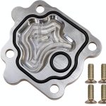 Engine Vacuum Pump Block Off Plate Jasperautopart CNC Machined-0