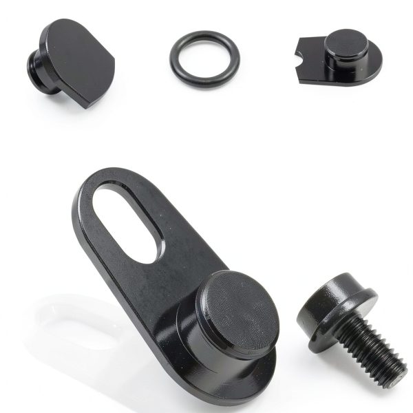 Supercharger MAP Port Sealing Cap OywhC LS-LSA-LSX Black Aluminum-5