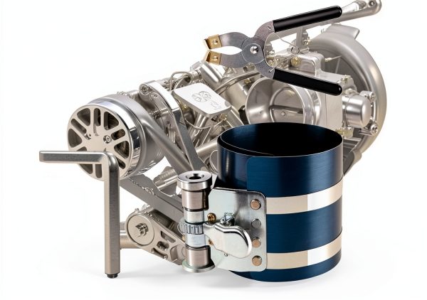 Piston Ring Compressor OFBAND Kit with Safety Screw and Tool Set-1