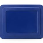 Mars Wellness Non Slip Silicone Mat - Blue 9.8" x 7" Table Pad-0