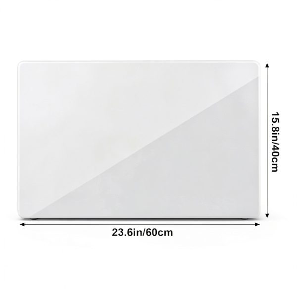 Clear Bedside Table Cover 2 Pack 15.8 x 23.6 in Lemecima PVC Pad-1