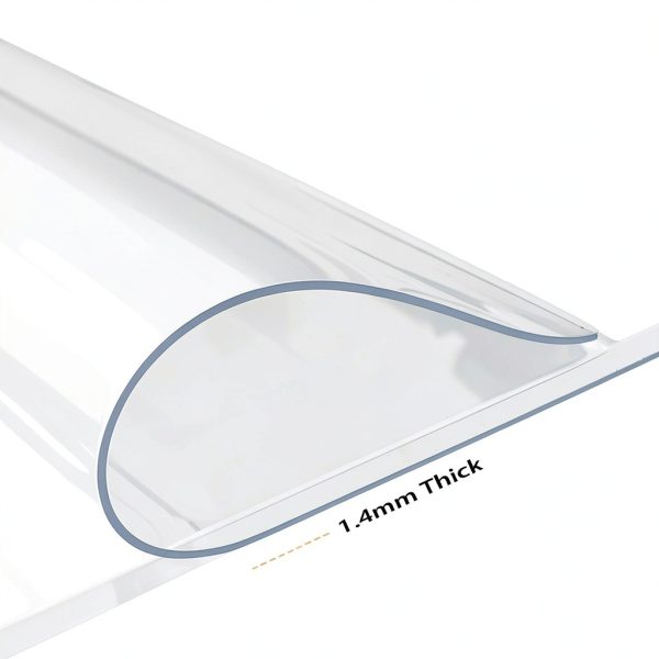 Clear Table Protector 42x60 Inch 1.4mm Pad by ProsperJoyChant-2