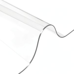 Clear Table Cover Protector 24x48in 2mm Thick Whirltique Desk Mat-0
